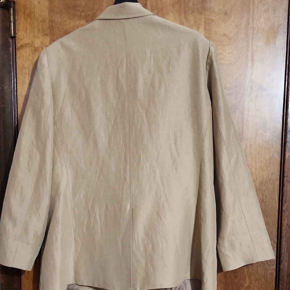 Smythe Khaki Blazer with Sleek Design - Picture 4 of 7